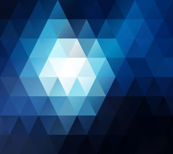 Niebieski jasnym tle mozaiki, kreatywne projektowanie szablonów — Wektor stockowy