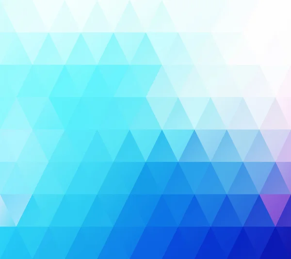 Blå ljus mosaik bakgrund, kreativ designmallar — Stock vektor