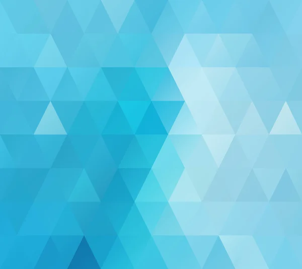 Blue Bright Mosaic Background, Creative Design Templates — Stock Vector