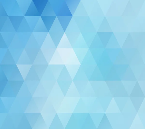Blaue helle Mosaik-Hintergrund, kreative Design-Vorlagen — Stockvektor