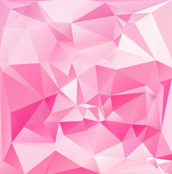 Růžová bílá polygonální mozaika pozadí, vektorové ilustrace, kreativní Design šablony obchodních — Stockový vektor
