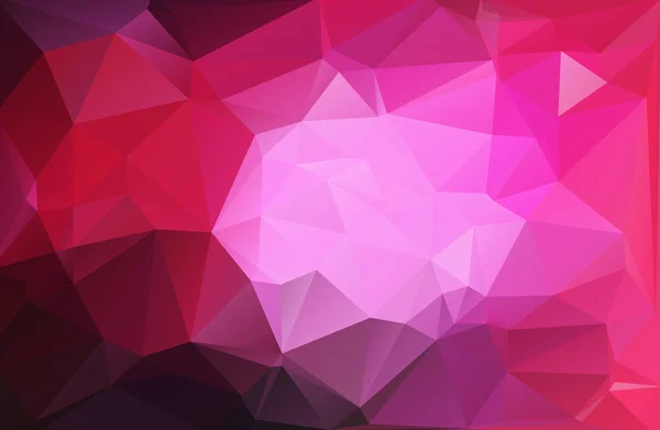 Pink Purple Polygonal Mosaic Background, Ilustração vetorial, Modelos de design de negócios criativos — Vetor de Stock