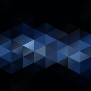 Mavi Izgara Mozaik Arkaplan, Yaratıcı Tasarım Şablonları