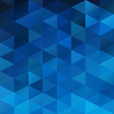 Mavi Izgara Mozaik Arkaplan, Yaratıcı Tasarım Şablonları