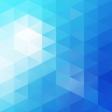 Mavi Izgara Mozaik Arkaplan, Yaratıcı Tasarım Şablonları