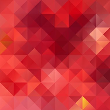 Kırmızı kılavuz Mozaik arka plan, yaratıcı tasarım şablonları