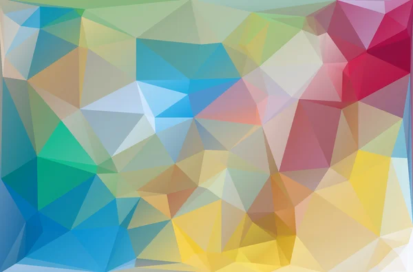 Kolorowy wielokątów mozaiki tło, kreatywne projektowanie szablonów — Wektor stockowy