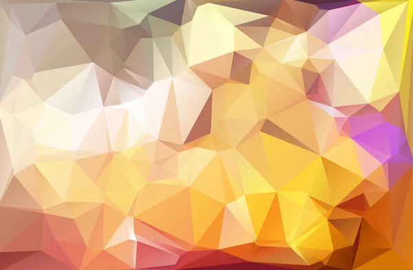 Coloré fond de mosaïque polygonale, Modèles de conception créative — Image vectorielle