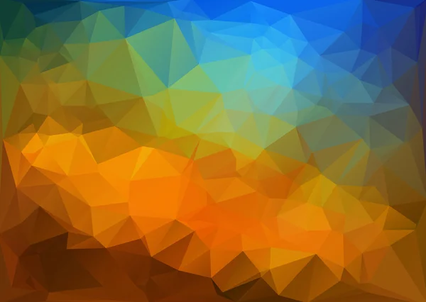 Πολύχρωμα μωσαϊκά πολυγωνικό φόντο, δημιουργικό σχεδιασμό πρότυπα — Διανυσματικό Αρχείο