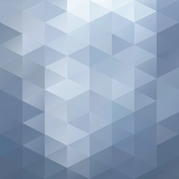 Arrière-plan mosaïque brillant gris, Modèles de conception créative — Image vectorielle