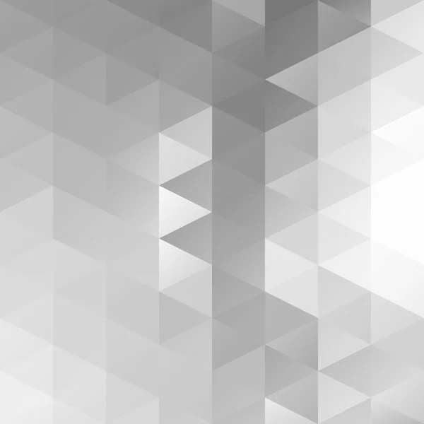 Graue helle Mosaik-Hintergrund, kreative Design-Vorlagen — Stockvektor