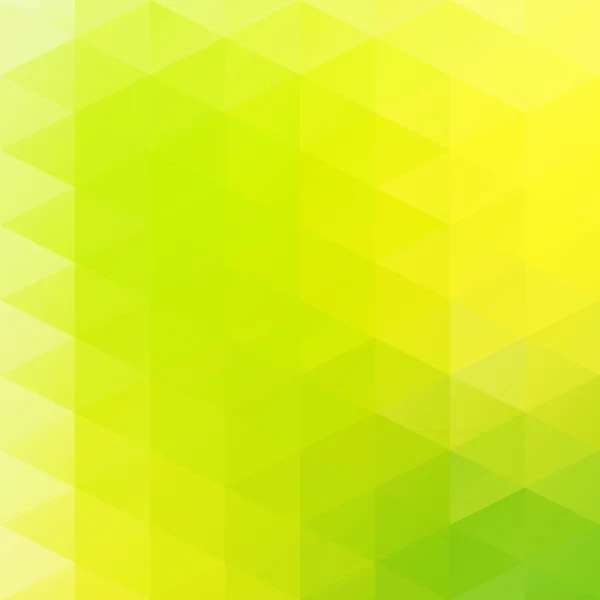 Grüne helle Mosaik-Hintergrund, kreative Design-Vorlagen — Stockvektor