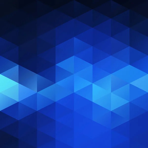 Синій фон мозаїки сітки, шаблони креативного дизайну — стоковий вектор