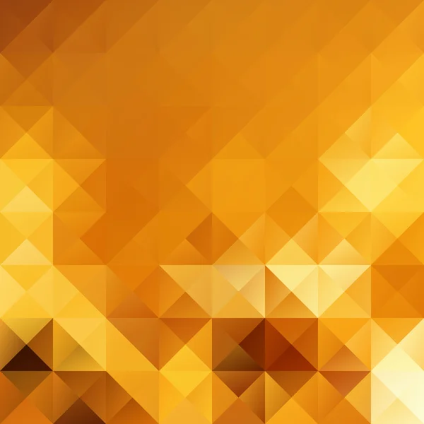 Oranje lichte mozaïek achtergrond, creatief ontwerpsjablonen — Stockvector