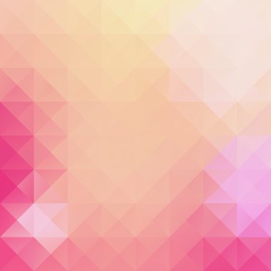 Pembe Izgara Mozaik Arkaplan, Yaratıcı Tasarım Şablonları