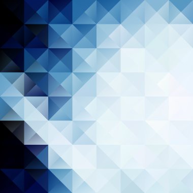 Mavi Izgara Mozaik Arkaplan, Yaratıcı Tasarım Şablonları