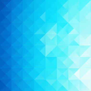 Mavi parlak mozaik renkli, yaratıcı tasarım şablonları