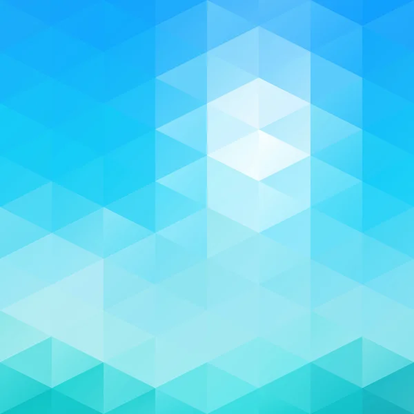 Modré bílé světlé mozaika pozadí, kreativní Design šablony — Stockový vektor