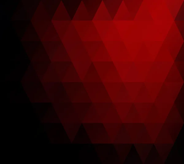 Röd Grid mosaik bakgrund, kreativ designmallar — Stock vektor