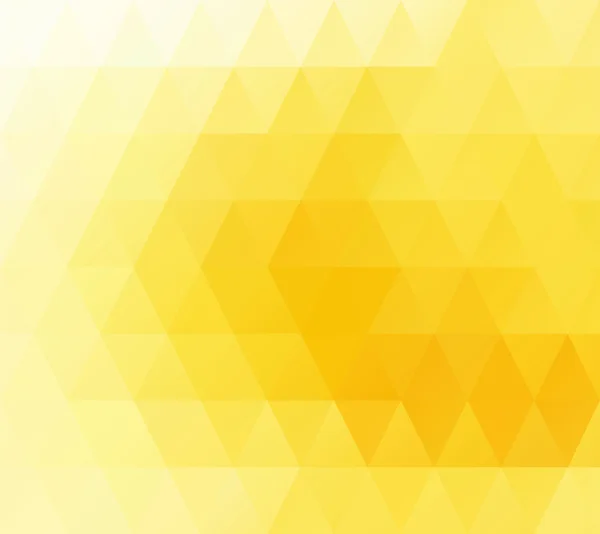 Yellow Grid Mosaic Background, Creative Design Template — 스톡 벡터