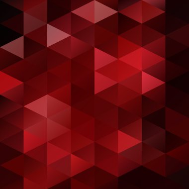 Kırmızı kılavuz Mozaik arka plan, yaratıcı tasarım şablonları