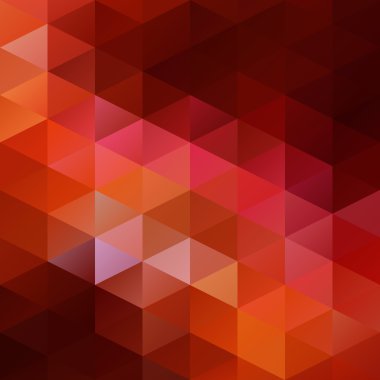 Kırmızı kılavuz Mozaik arka plan, yaratıcı tasarım şablonları