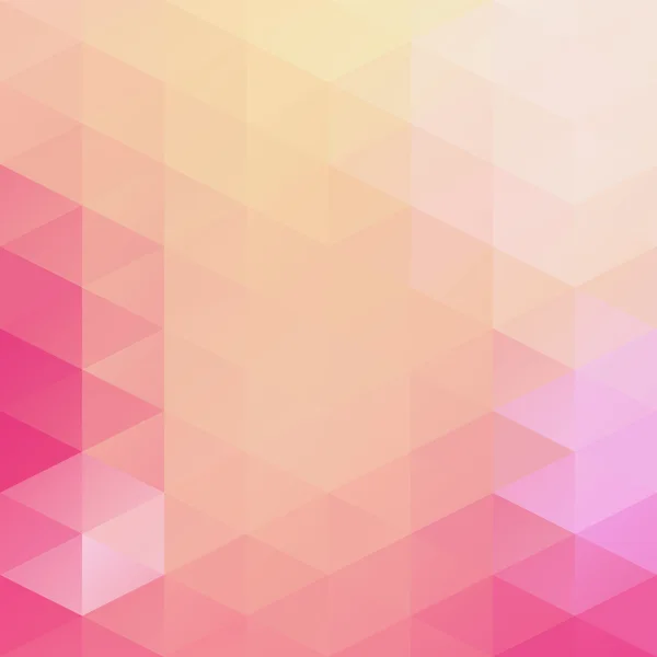 Рожевий сітки Мозаїчна фону, креативний дизайн шаблонів — стоковий вектор