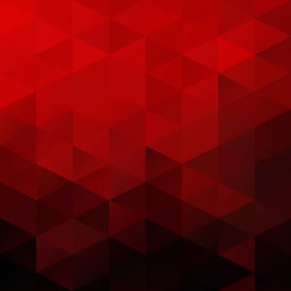 Siatki czerwone mozaikowe tło, kreatywne projektowanie szablonów — Wektor stockowy