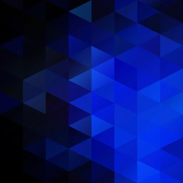 Arrière-plan mosaïque grille bleue, Modèles de conception créative — Image vectorielle