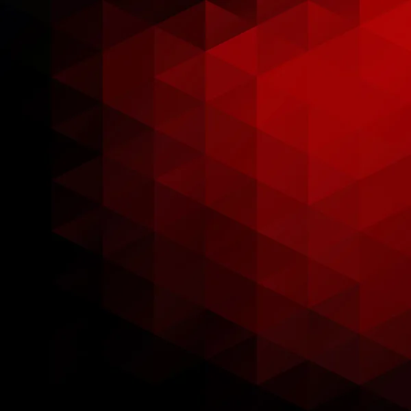 लाल ग्रिड मोज़ेक पृष्ठभूमि, क्रिएटिव डिजाइन टेम्प्लेट — स्टॉक वेक्टर