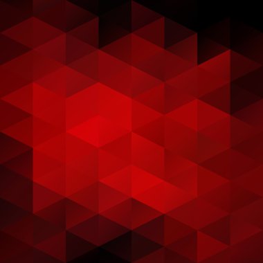 Kırmızı kılavuz Mozaik arka plan, yaratıcı tasarım şablonları