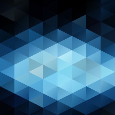 Mavi Izgara Mozaik Arkaplan, Yaratıcı Tasarım Şablonları