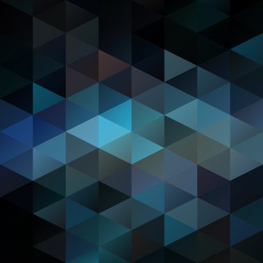 Mavi Izgara Mozaik Arkaplan, Yaratıcı Tasarım Şablonları