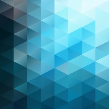 Mavi Izgara Mozaik Arkaplan, Yaratıcı Tasarım Şablonları