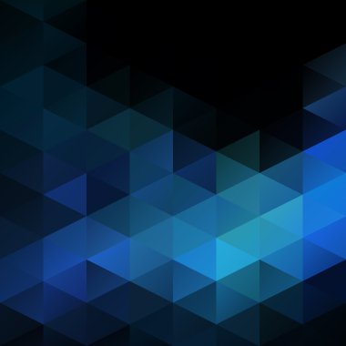 Mavi Izgara Mozaik Arkaplan, Yaratıcı Tasarım Şablonları