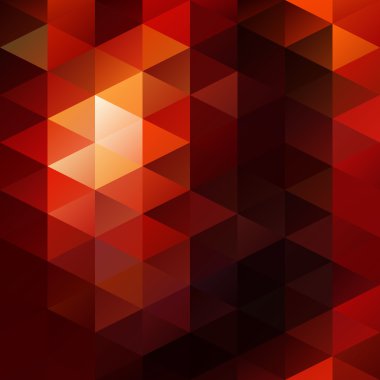 Kırmızı kılavuz Mozaik arka plan, yaratıcı tasarım şablonları