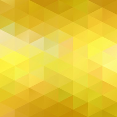 Sarı Izgara Mozaik Arkaplan, Yaratıcı Tasarım Şablonları