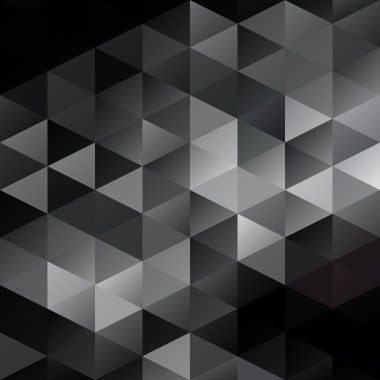 Siyah kılavuz Mozaik arka plan, yaratıcı tasarım şablonları