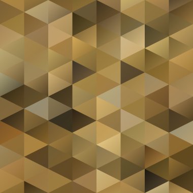 Kahverengi kılavuz Mozaik arka plan, yaratıcı tasarım şablonları