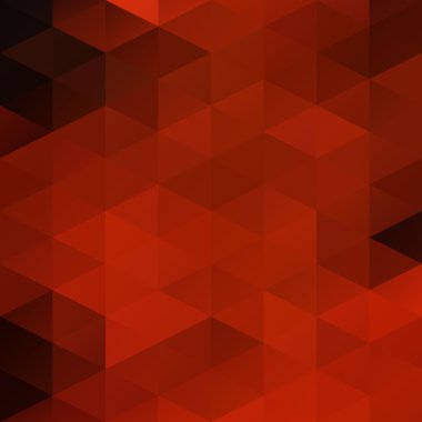 Kırmızı kılavuz Mozaik arka plan, yaratıcı tasarım şablonları