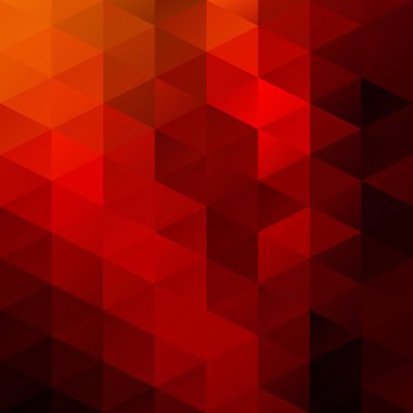 Kırmızı kılavuz Mozaik arka plan, yaratıcı tasarım şablonları