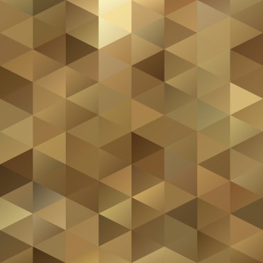 Kahverengi kılavuz Mozaik arka plan, yaratıcı tasarım şablonları