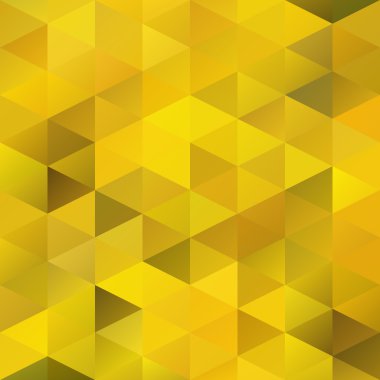 Sarı Izgara Mozaik Arkaplan, Yaratıcı Tasarım Şablonları