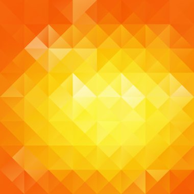 Turuncu Izgara Mozaik Arkaplan, Yaratıcı Tasarım Şablonları