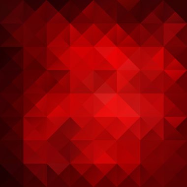 Kırmızı kılavuz Mozaik arka plan, yaratıcı tasarım şablonları