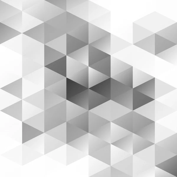 Gray Grid Mosaic Background, Creative Design Template — 스톡 벡터