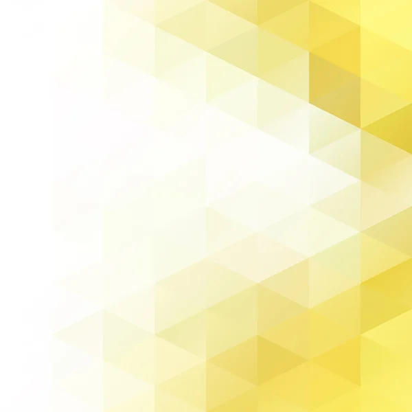 Sárga rács mozaik háttér, kreatív tervezési sablonok — Stock Vector