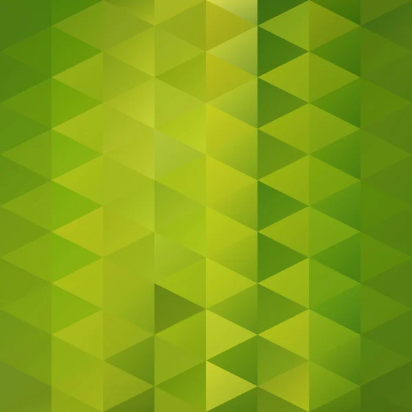 Arrière-plan mosaïque grille verte, Modèles de conception créative — Image vectorielle