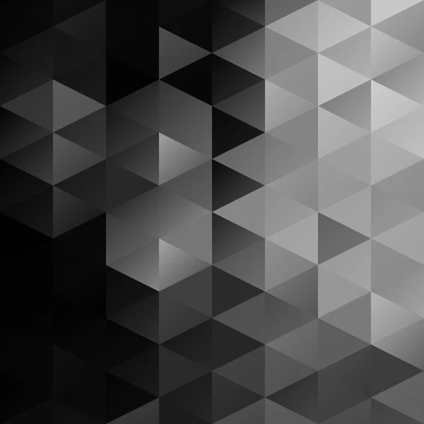 Gray Grid Mosaic Background, Creative Design Template — 스톡 벡터