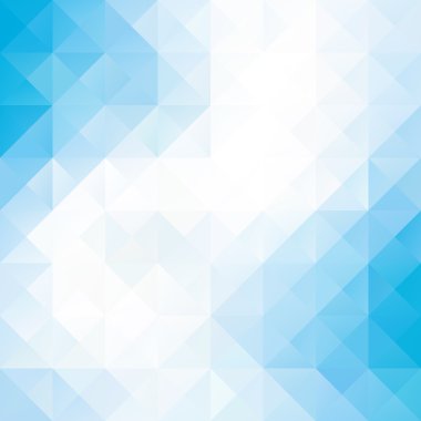 Mavi Izgara Mozaik Arkaplan, Yaratıcı Tasarım Şablonları